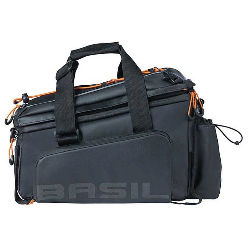 Basil Miles Tarpaulin Xl Pro Sidoväska 9-36l, Black / orange, One Size