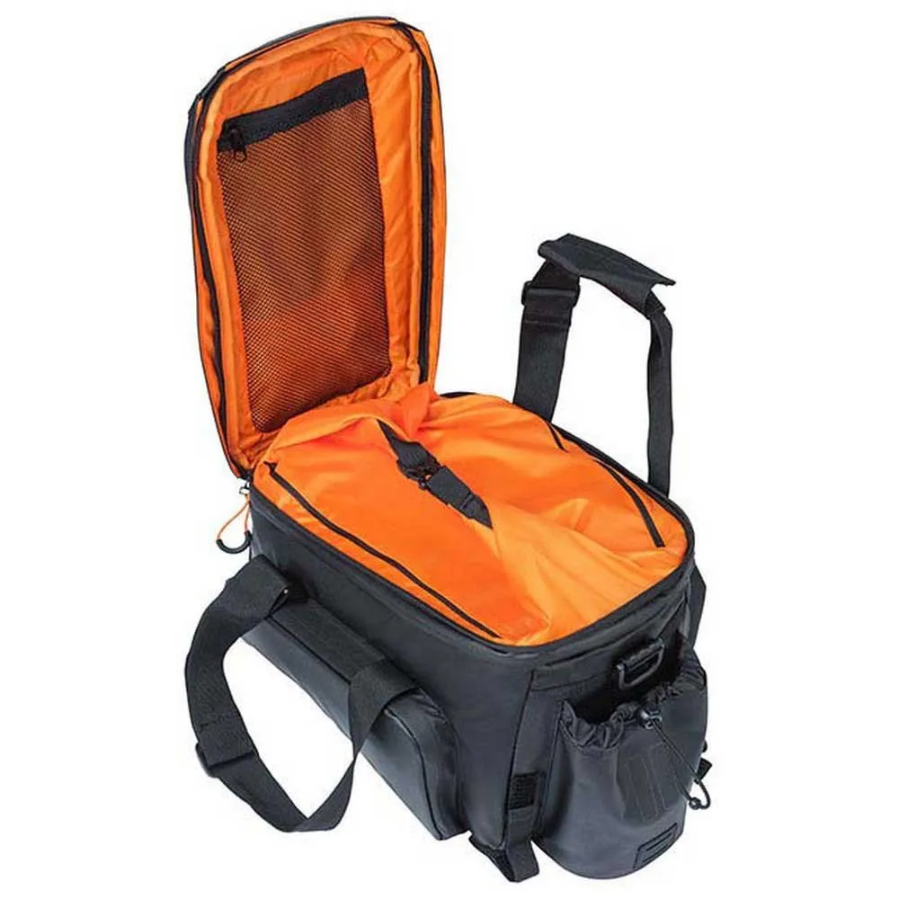 Basil Miles Tarpaulin Xl Pro Sidoväska 9-36l, Black / orange, One Size