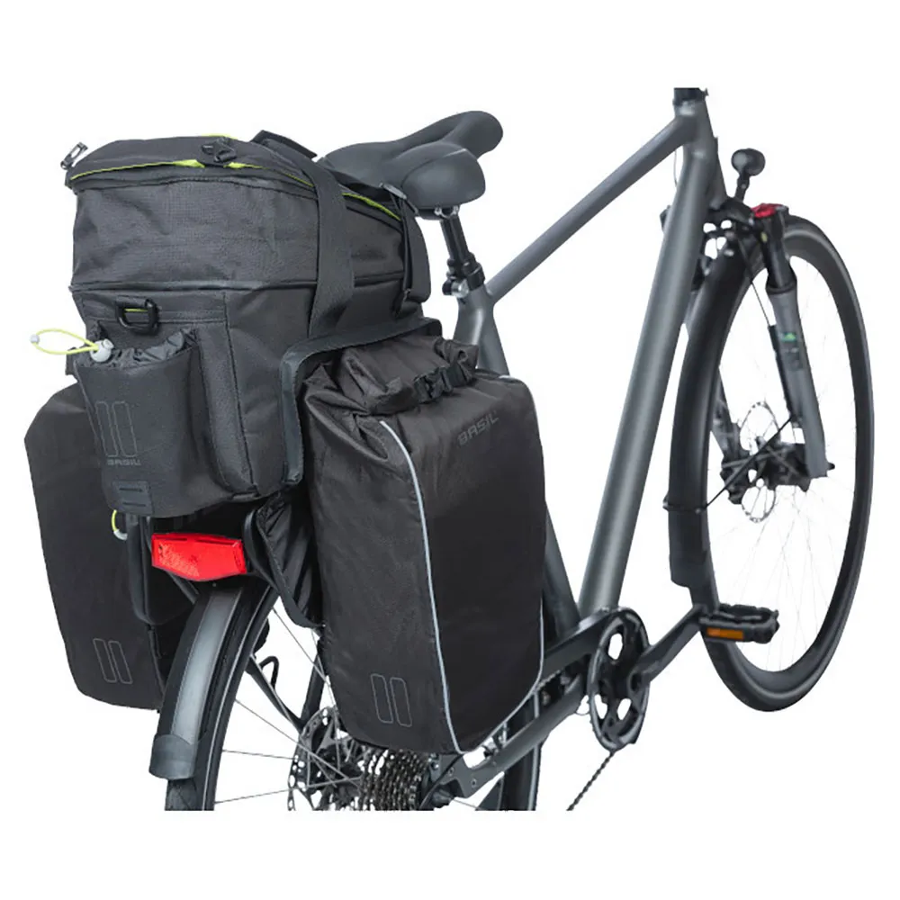 Basil Miles Xl Pro Mik Sidoväska 36l Refurbished, Black / lime, One Size Basil Miles Xl Pro Mik Sidoväska 36l Refurbished, Black / lime, One Size
