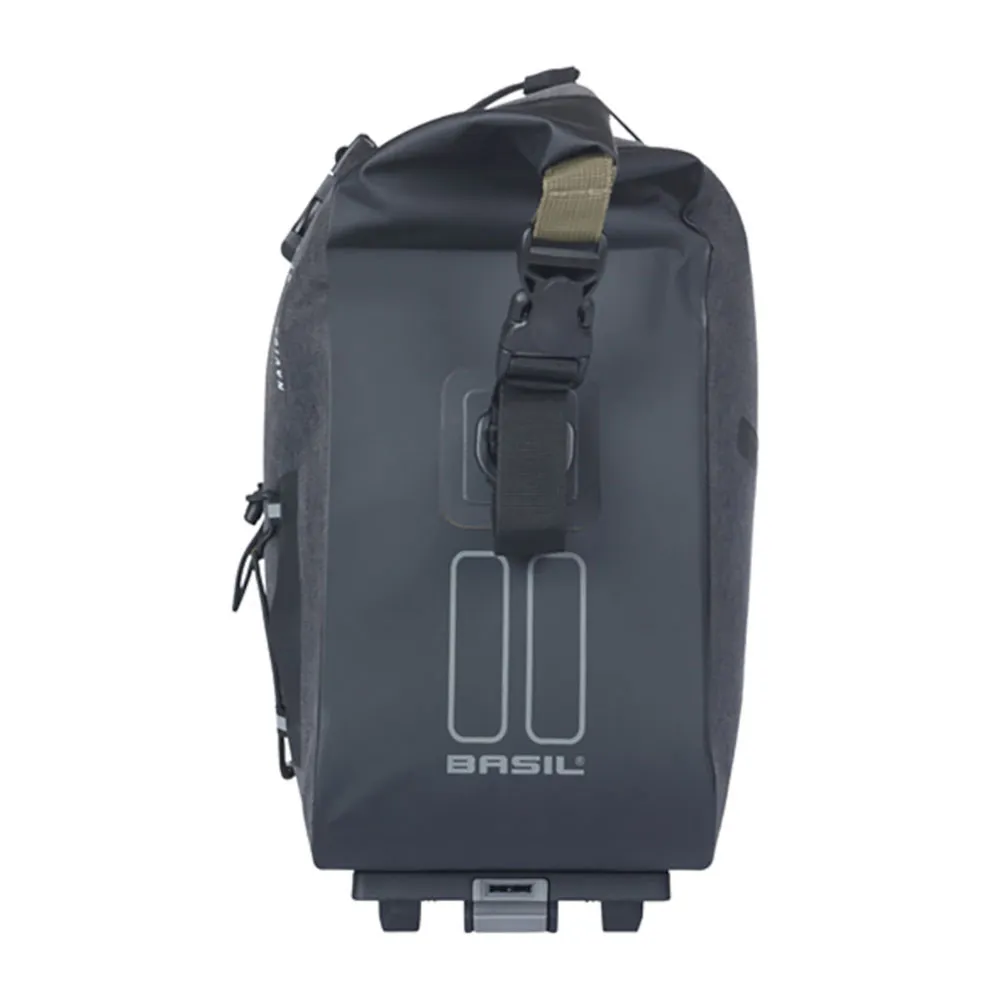 Basil Navigator Storm Mik Cykelväska 13l, Black, One Size