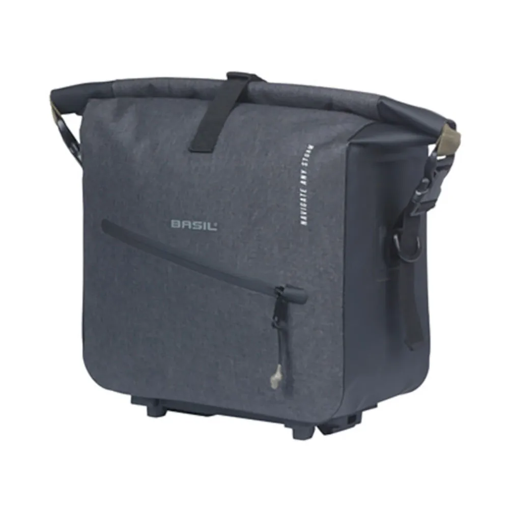 Basil Navigator Storm Mik Cykelväska 13l, Black, One Size