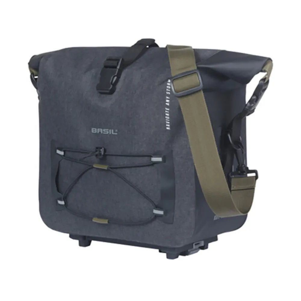 Basil Navigator Storm Mik Cykelväska 13l, Black, One Size