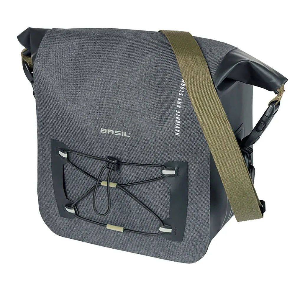 Basil Navigator Storm Styrväska 10-11l, Black, One Size
