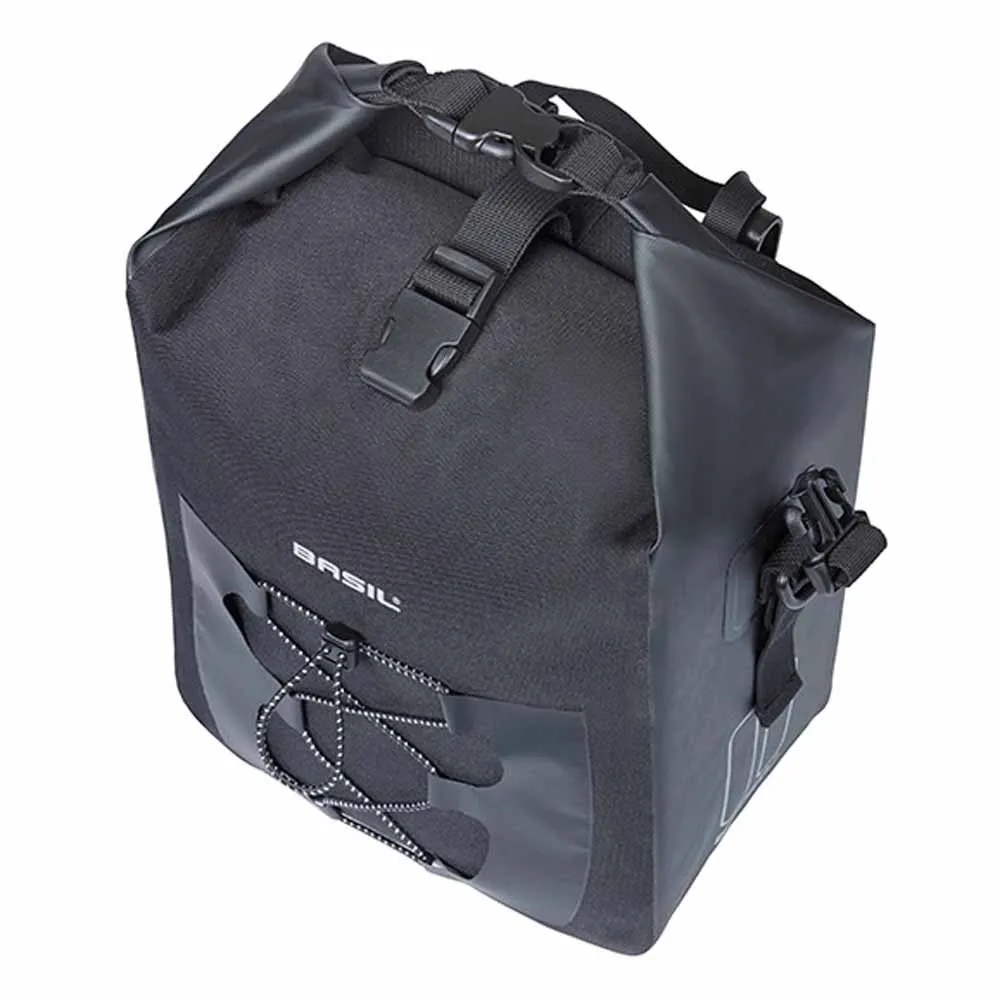 Basil Navigator Waterproof 12-15l Sidoväska, Black, One Size