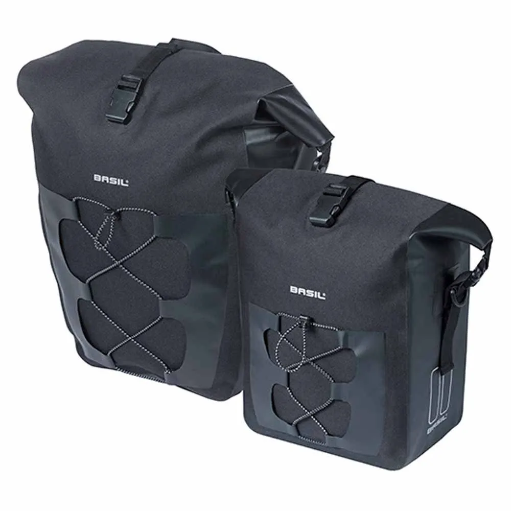 Basil Navigator Waterproof 12-15l Sidoväska, Black, One Size