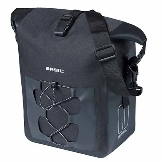 Basil Navigator Waterproof 12-15l Sidoväska, Black, One Size