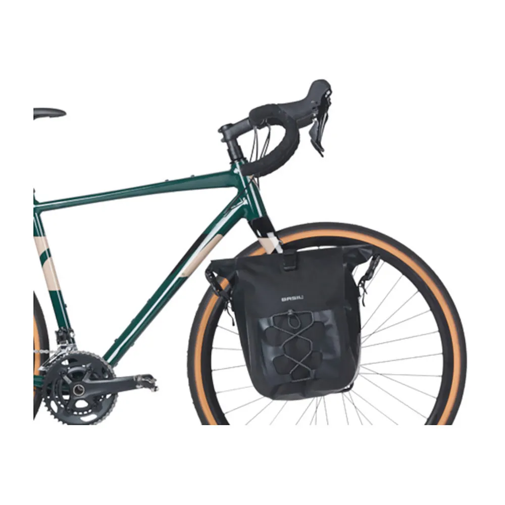 Basil Navigator Waterproof Mik Sidoväska 14l, Black, One Size