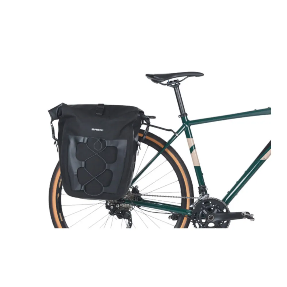 Basil Navigator Waterproof Mik Sidoväska 22l, Black, One Size Basil Navigator Waterproof Mik Sidoväska 22l, Black, One Size