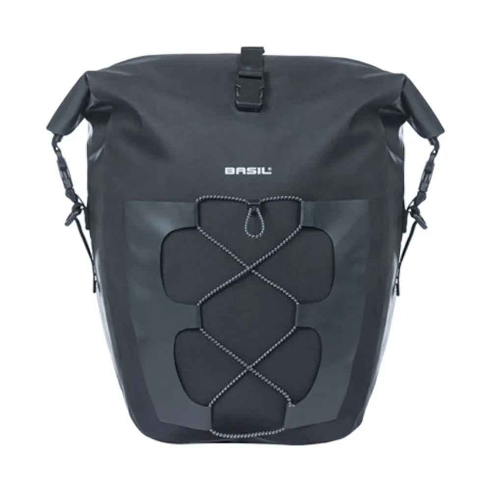 Basil Navigator Waterproof Mik Sidoväska 22l, Black, One Size Basil Navigator Waterproof Mik Sidoväska 22l, Black, One Size