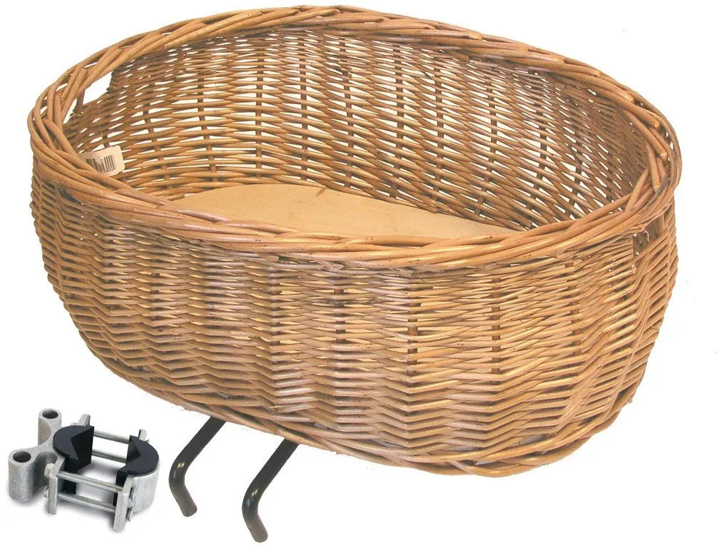 Basil Pluto Korg till Hund, Brown, One Size