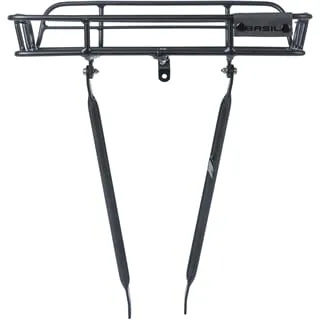 Basil Portland Främre Pakethållare med Sidor, Svart, Black, Max 10kg