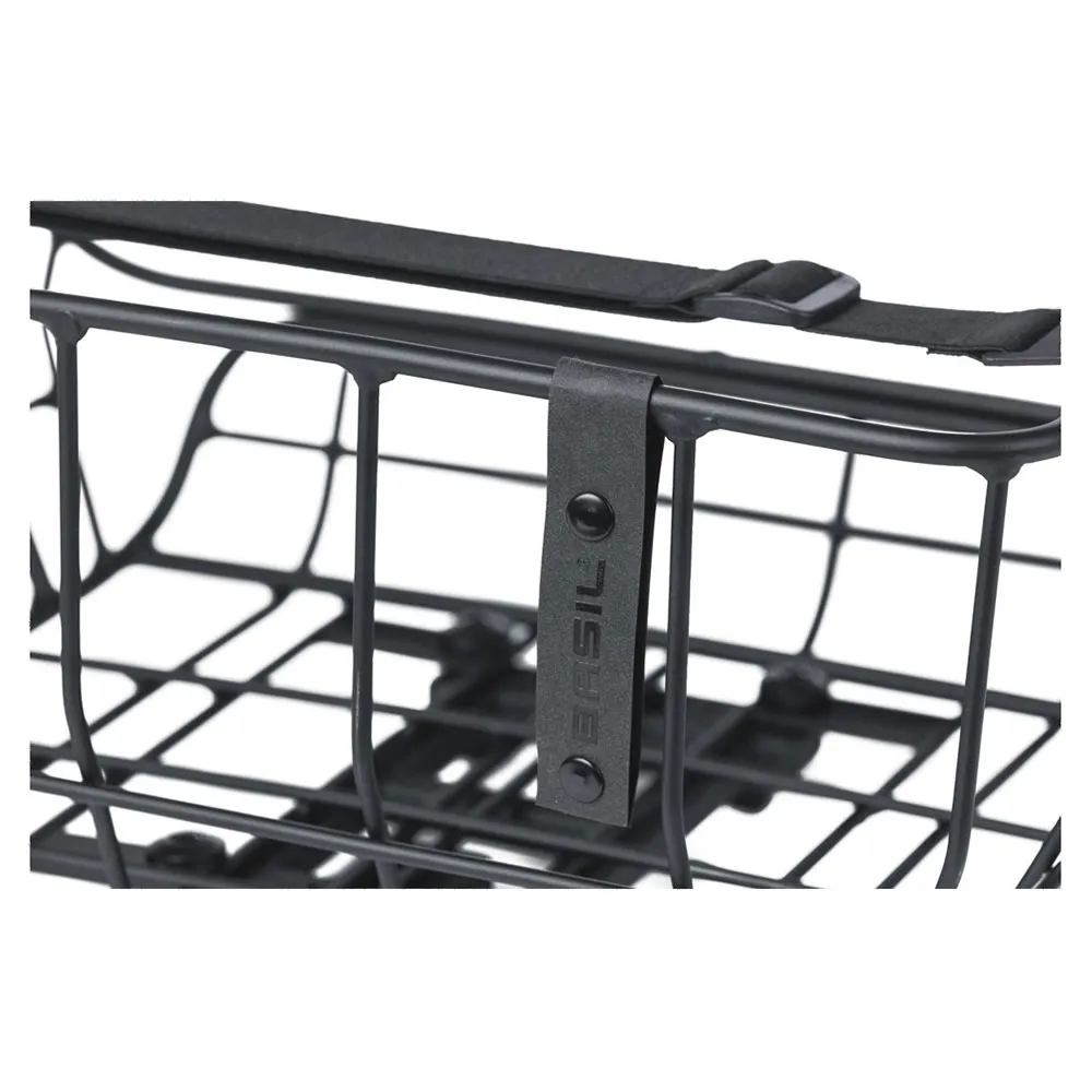 Basil Portland Mik Bakre Korg, Black, One Size