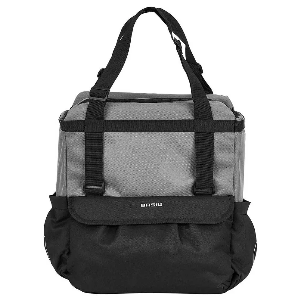 Basil Shopper Xl Väska 17l, Black / grey, One Size