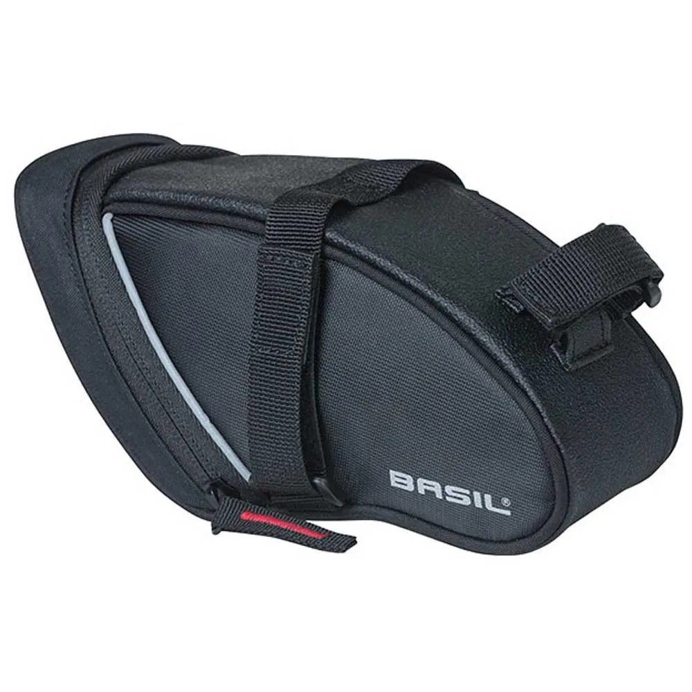 Basil Sport Design M Sadeltaske 1l, Black, One Size