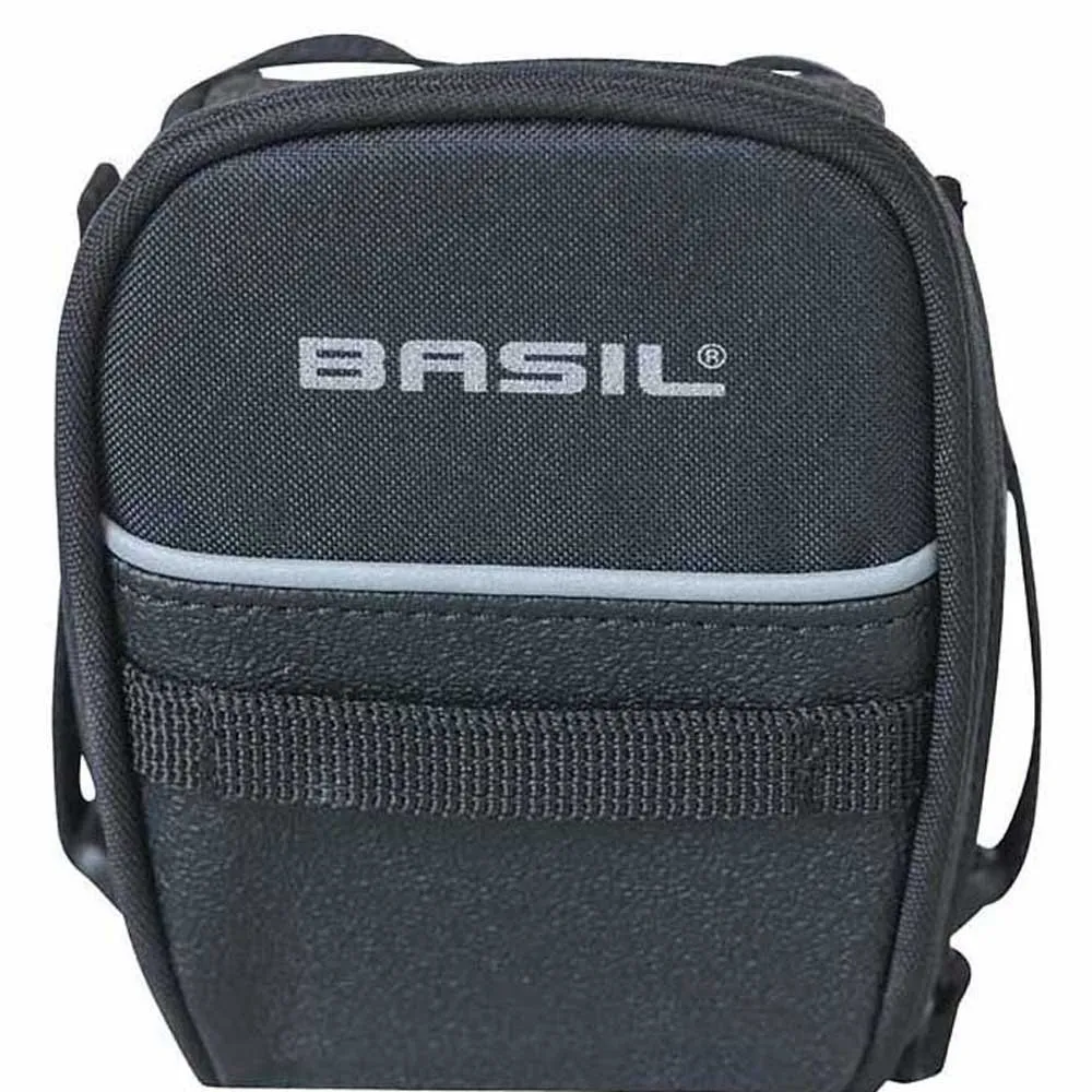 Basil Sport Design M Sadeltaske 1l, Black, One Size