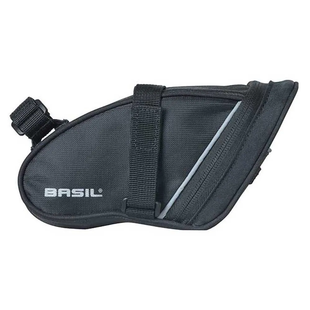 Basil Sport Design M Sadeltaske 1l, Black, One Size