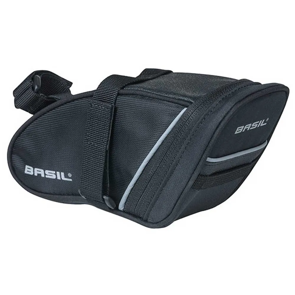 Basil Sport Design M Sadeltaske 1l, Black, One Size