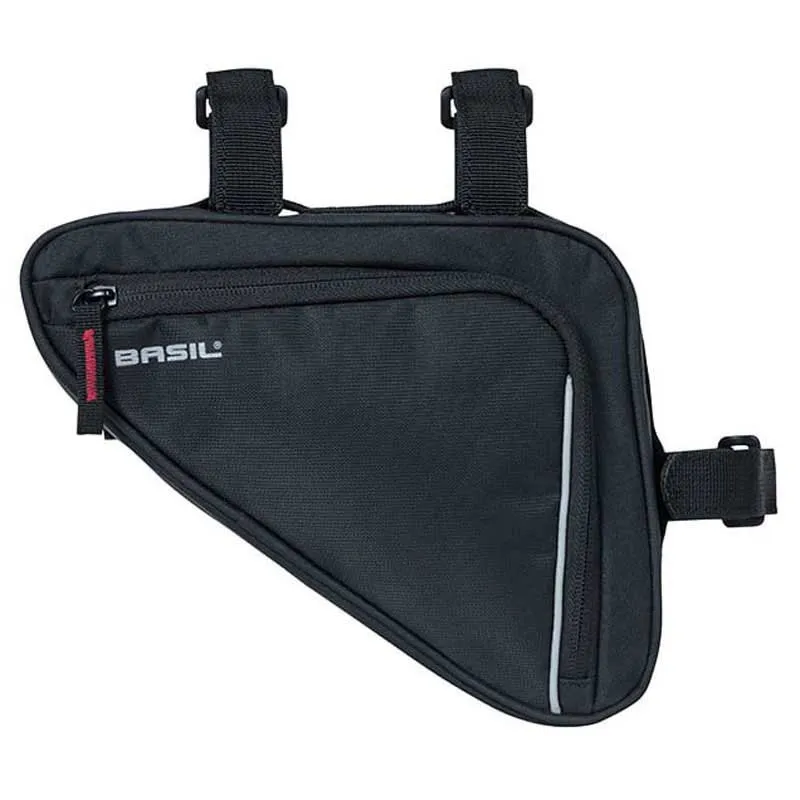Basil Sport Design Triangel M Ramväska 1l, Schwarz, One Size