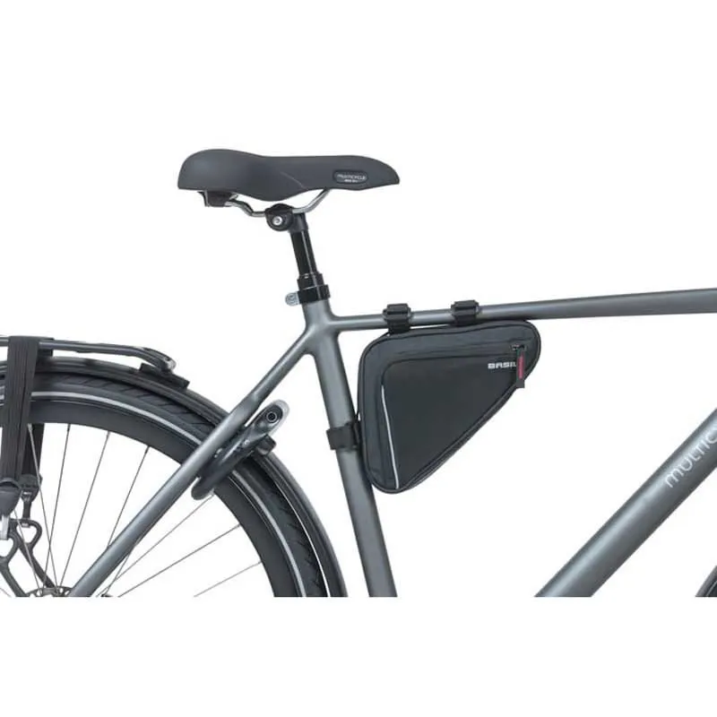Basil Sport Design Triangel M Ramväska 1l, Schwarz, One Size
