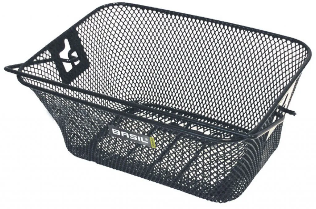 Basil Tigre Kinderfahrradkorb, Svart
