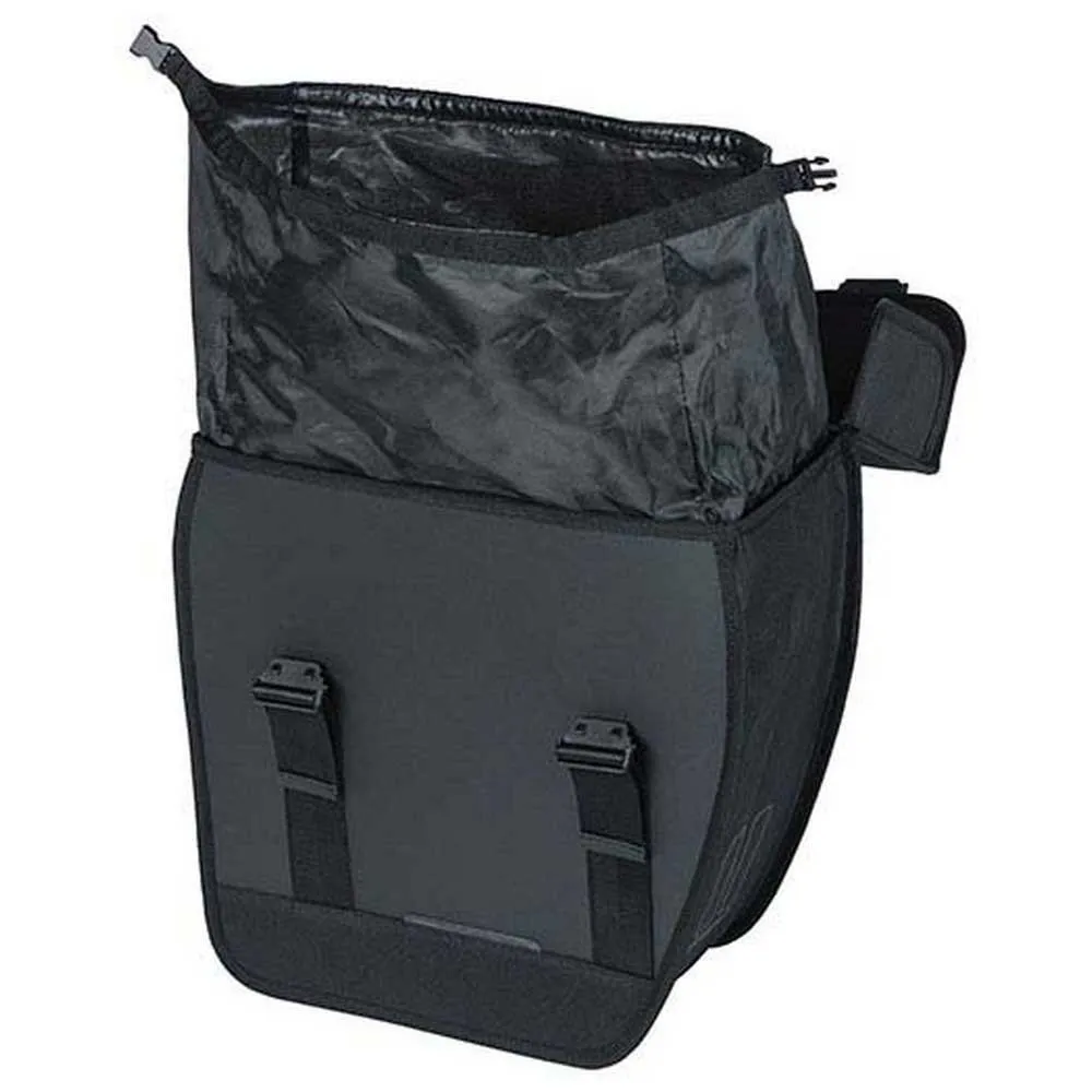 Basil Tour Waterproof Hook-on Reflectives Right Sidoväska 14l, Black, One Size