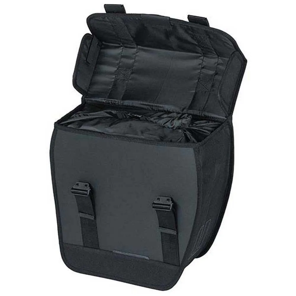 Basil Tour Waterproof Hook-on Reflectives Right Sidoväska 14l, Black, One Size