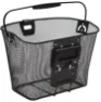 Basil UNI Kurv med Klickfix Beslag, Black, One Size