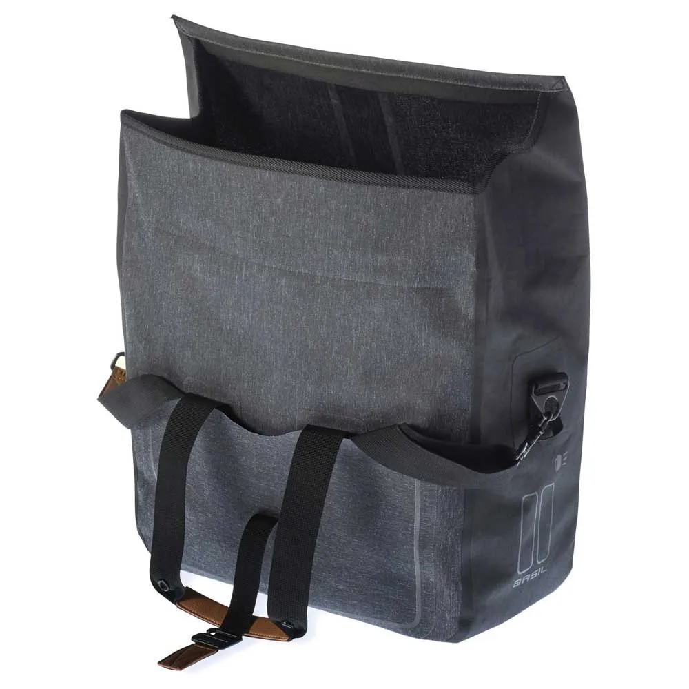 Basil Urban Dry Business Cykelväska 20l, Dark grey, One Size Basil Urban Dry Business Cykelväska 20l, Dark grey, One Size