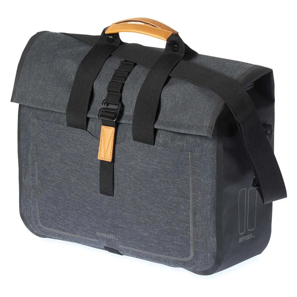 Basil Urban Dry Business Cykelväska 20l, Dark grey, One Size Basil Urban Dry Business Cykelväska 20l, Dark grey, One Size