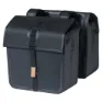 Basil Urban Dry Double Sidoväskor 50l, Matte black, One Size