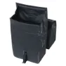 Basil Urban Dry Double Sidoväskor 50l, Matte black, One Size