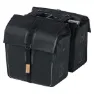 Basil Urban Dry Mik Double Sidoväskor 50l, Matte black, One Size