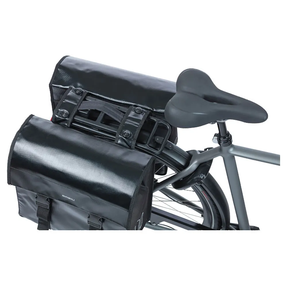 Basil Urban Road Mik Sidoväskor 53l, Black, One Size Basil Urban Road Mik Sidoväskor 53l, Black, One Size
