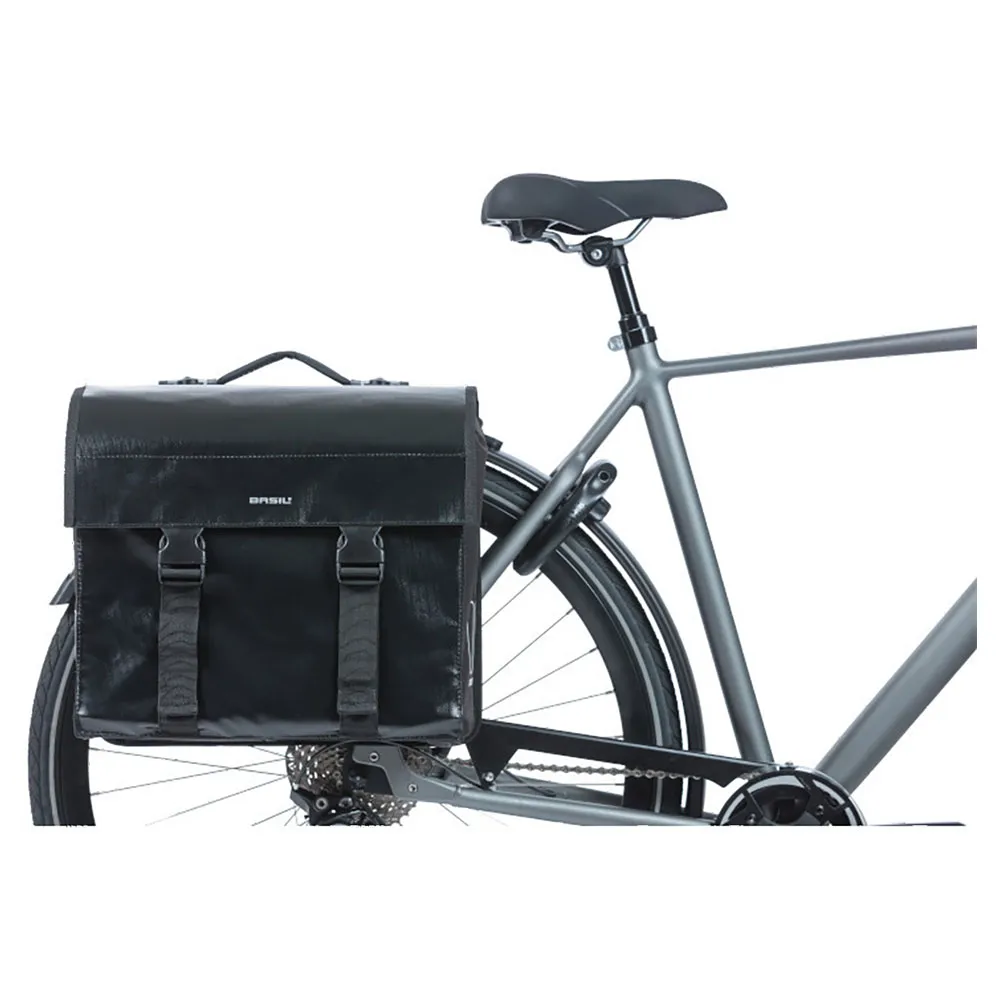 Basil Urban Road Mik Sidoväskor 53l, Black, One Size Basil Urban Road Mik Sidoväskor 53l, Black, One Size