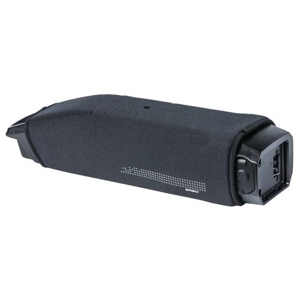 Basil Yamaha Batterilucka, Black, One Size