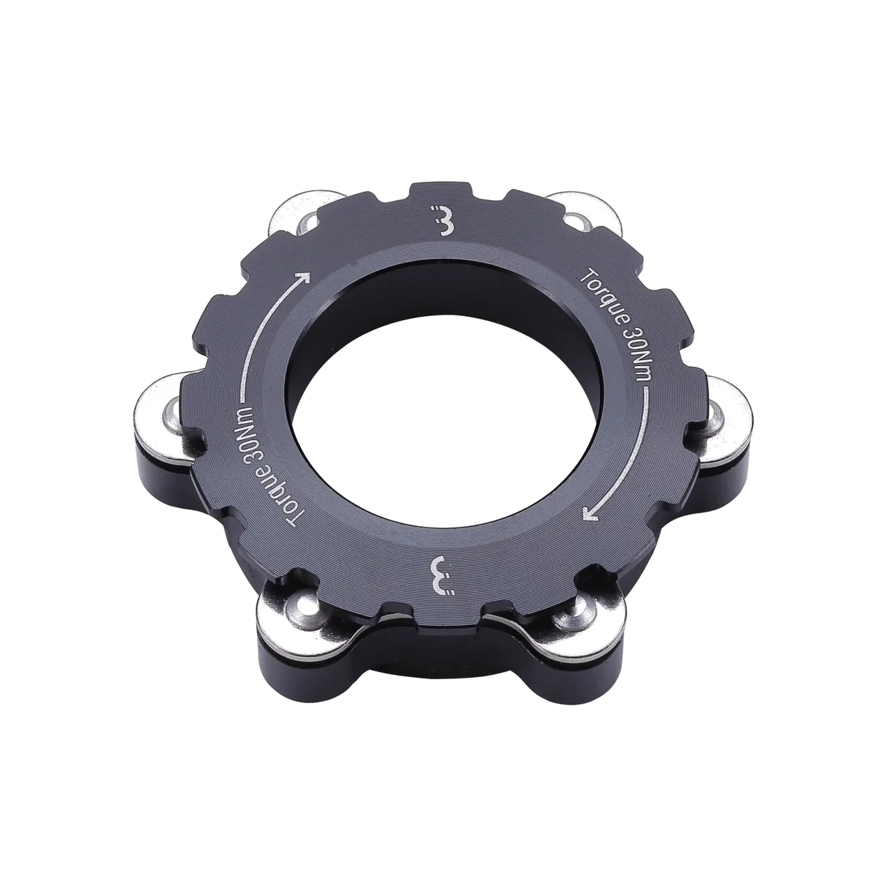 BBB Adapter från Center Lock till 6-hål, Black, One Size BBB Adapter från Center Lock till 6-hål, Black, One Size