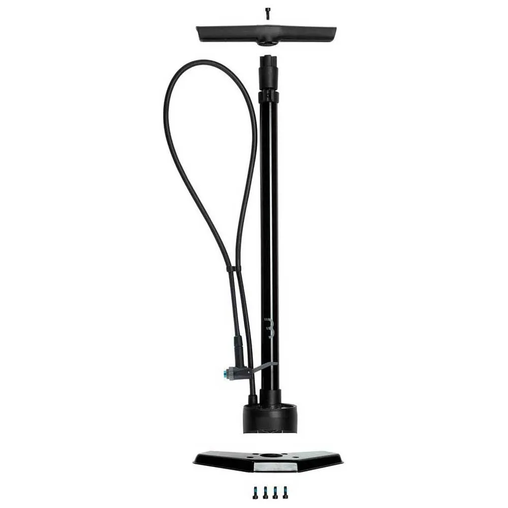 BBB Airsmart Cykelpump, Black, 120psi