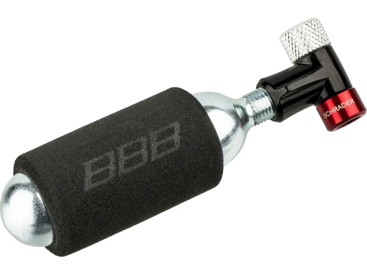 BBB AirSpeed BMP-32 CO2 Pumpe, Black, 16g BBB AirSpeed BMP-32 CO2 Pumpe, Black, 16g