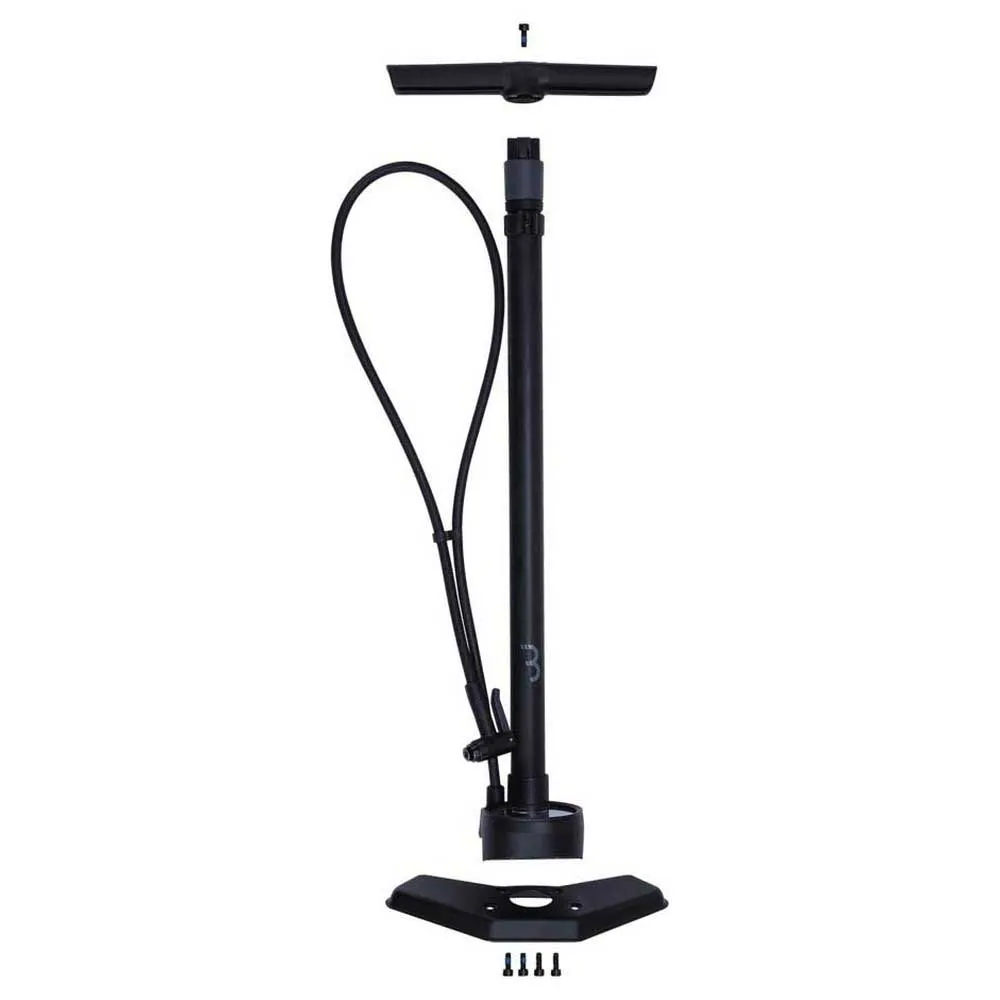 BBB Airswitch Cykelpump, Black, 160psi