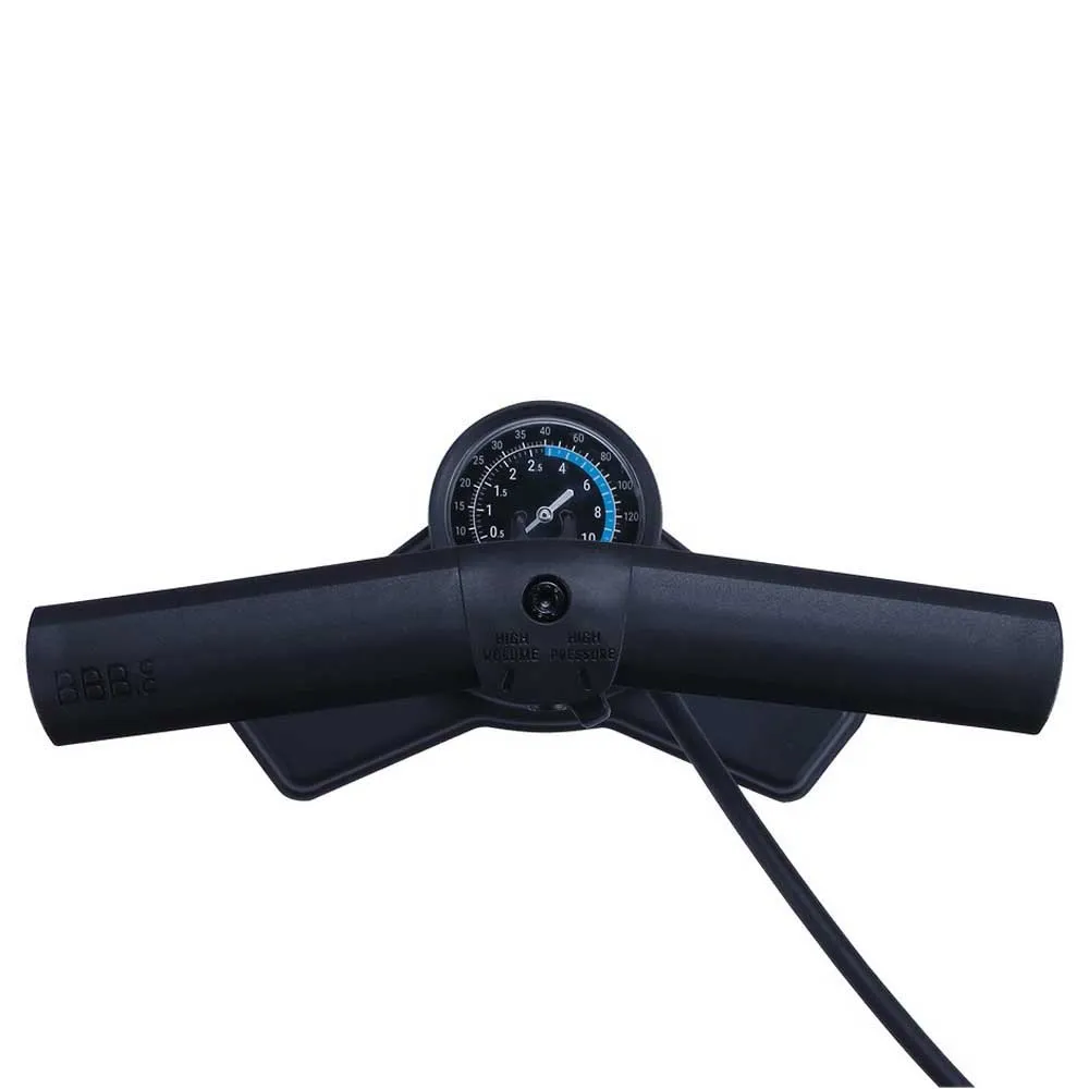BBB Airswitch Cykelpump, Black, 160psi