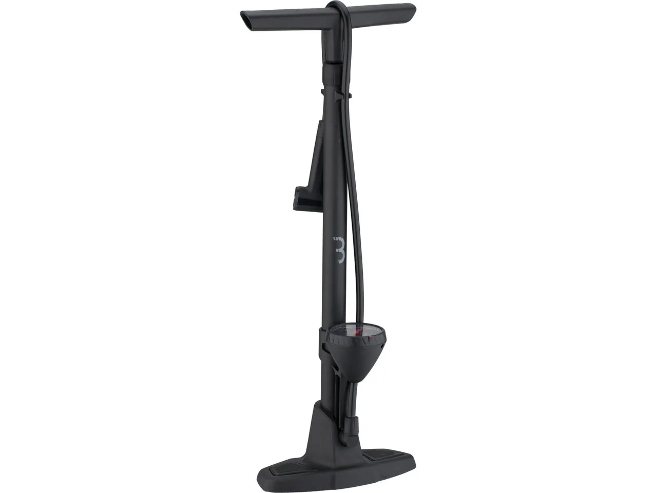 BBB Airwave Dualhead 3.0 Cykelpump, Black, 130psi