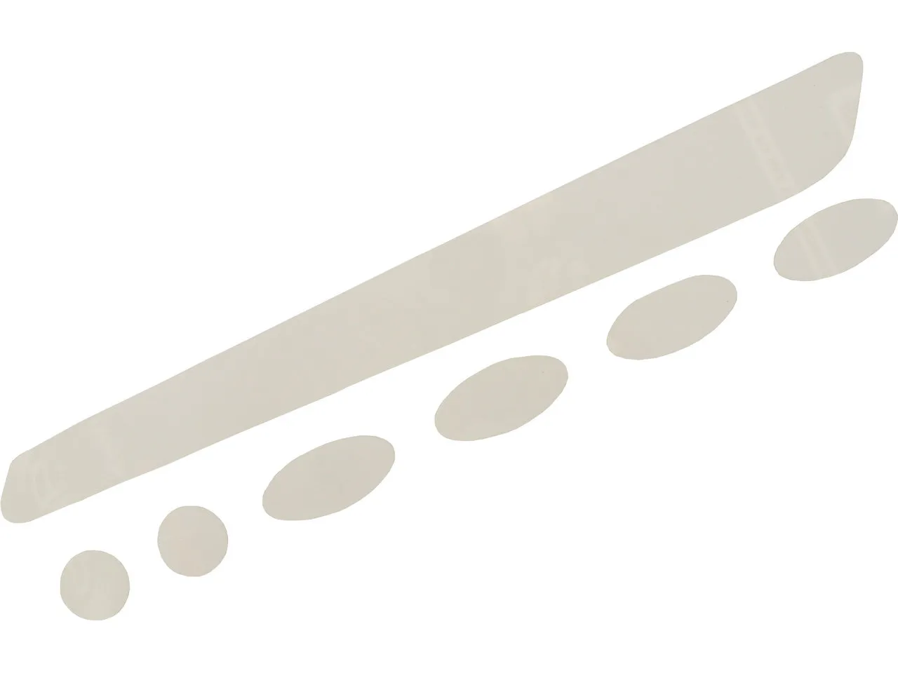 BBB BikeSkin BBP-50/BBP-51 Rahmenschutz-Set, Transparent