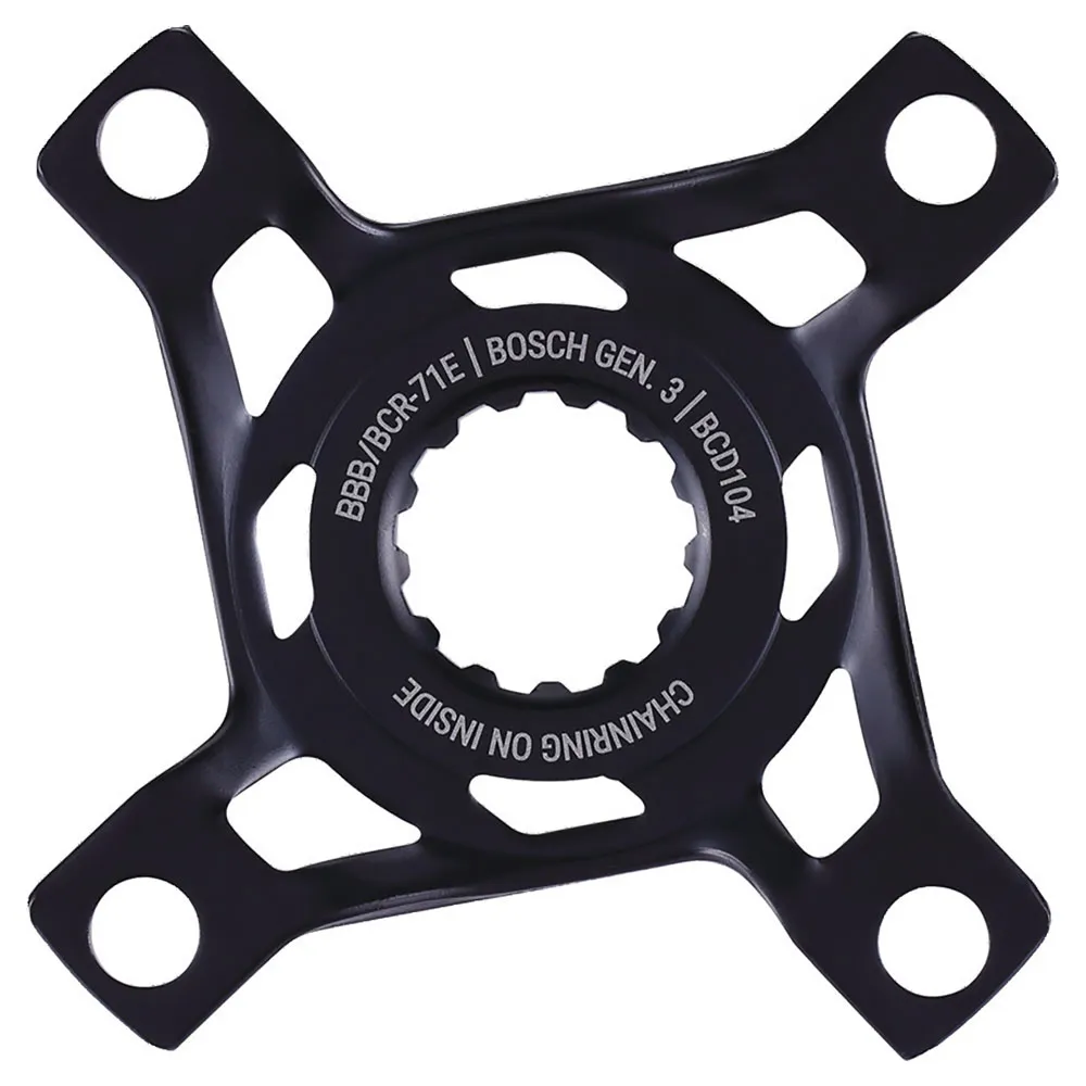 BBB Bosch BCR-71E Drevspindel, Black, 104mm