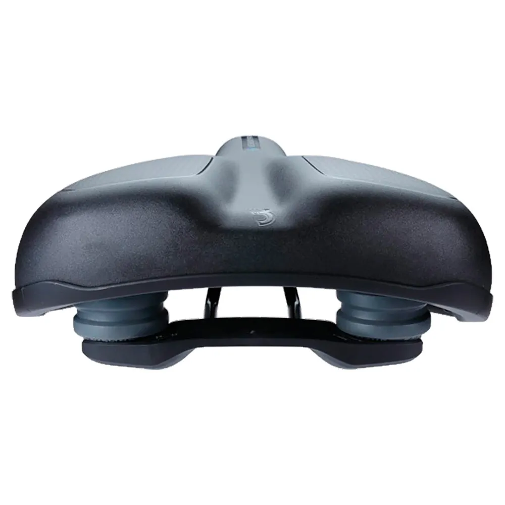 BBB Comfortplus Upright Cykelsadel, Black, 220mm