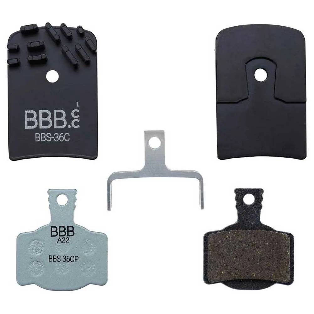 BBB Discstop Coolfin Magura Mt2/4/6/8 Organiska Skivbromsbelägg, Black, One Size BBB Discstop Coolfin Magura Mt2/4/6/8 Organiska Skivbromsbelägg, Black, One Size