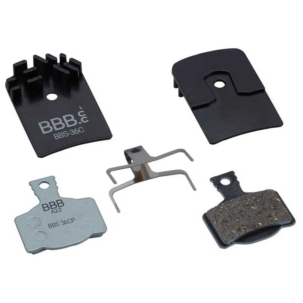 BBB Discstop Coolfin Magura Mt2/4/6/8 Organiska Skivbromsbelägg, Black, One Size BBB Discstop Coolfin Magura Mt2/4/6/8 Organiska Skivbromsbelägg, Black, One Size