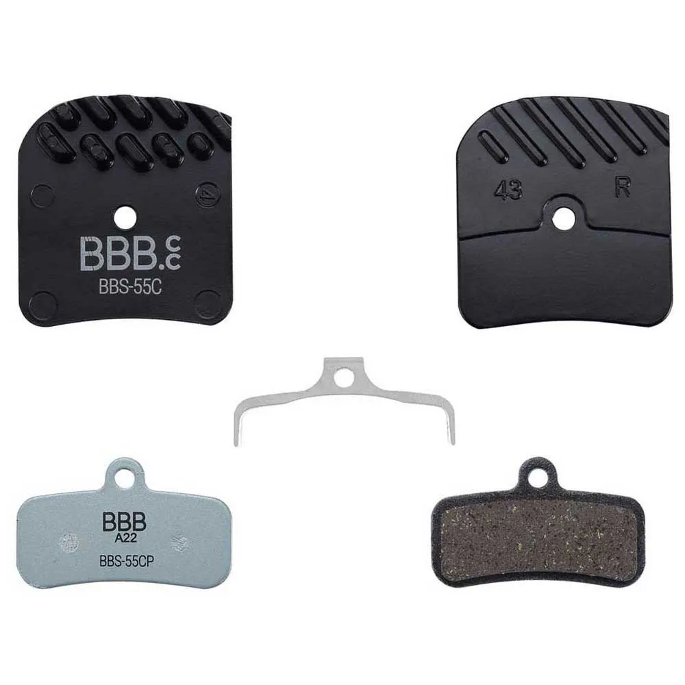 BBB Discstop Coolfin Shimano Xt M8020/zee M640/saint M820 Organiska Skivbromsbelägg, Black, One Size BBB Discstop Coolfin Shimano Xt M8020/zee M640/saint M820 Organiska Skivbromsbelägg, Black, One Size