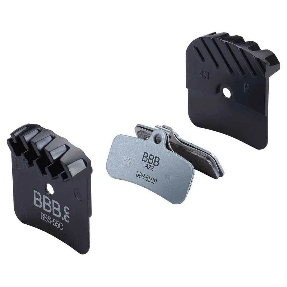 BBB Discstop Coolfin Shimano Xt M8020/zee M640/saint M820 Organiska Skivbromsbelägg, Black, One Size BBB Discstop Coolfin Shimano Xt M8020/zee M640/saint M820 Organiska Skivbromsbelägg, Black, One Size
