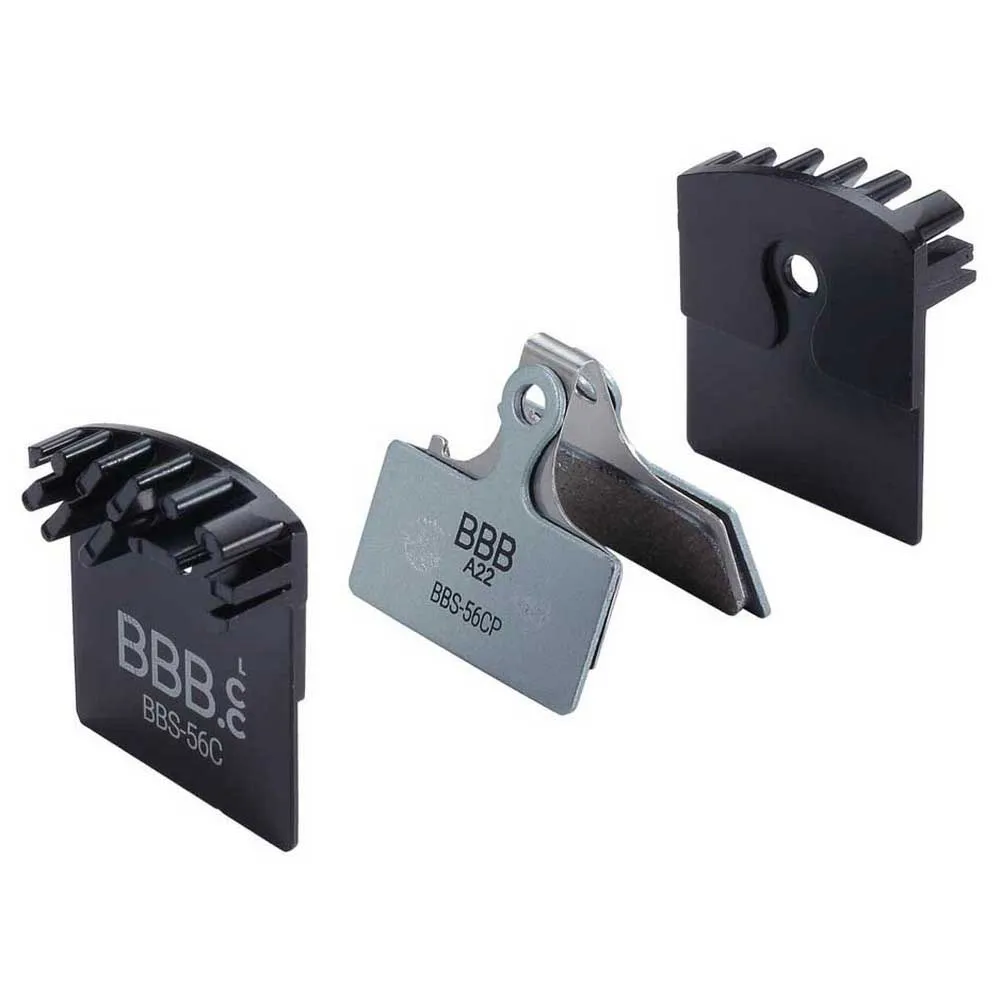 BBB Discstop Coolfin Shimano Xtr/xt/slx/alfine Organiska Skivbromsbelägg, Black, One Size BBB Discstop Coolfin Shimano Xtr/xt/slx/alfine Organiska Skivbromsbelägg, Black, One Size