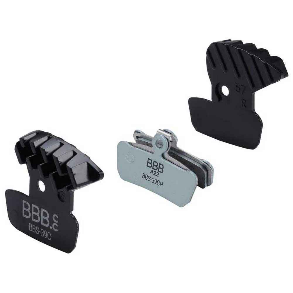 BBB Discstop Coolfin Sram Guide Ultimate/guide Rsc/rs/r Organiska Skivbromsbelägg, Black, One Size BBB Discstop Coolfin Sram Guide Ultimate/guide Rsc/rs/r Organiska Skivbromsbelägg, Black, One Size